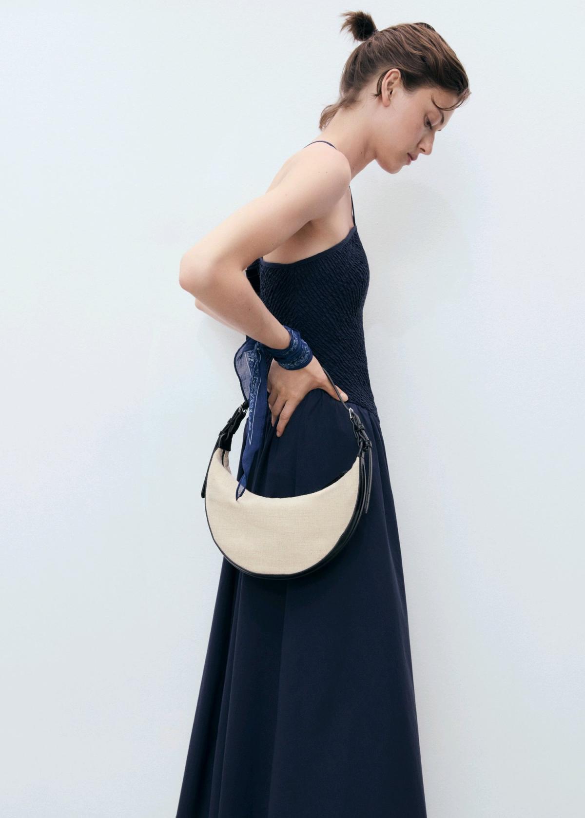 Combined halterneck dress