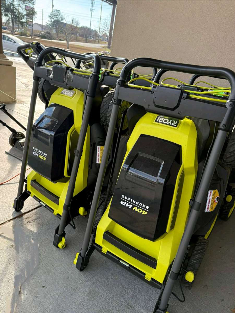 Ryobi 20 inch 40v lawn mower