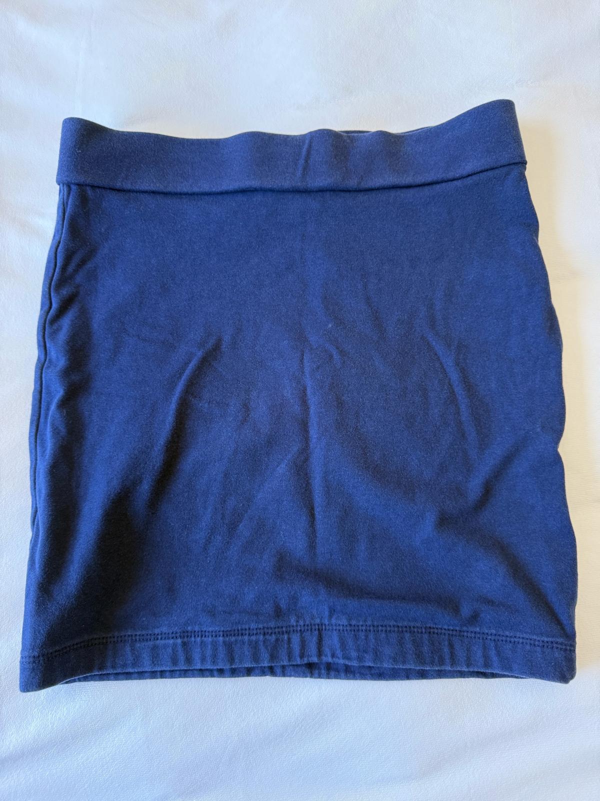 Forever 21 Royal Blue Stretch Mini Skirt  Soft Flattering