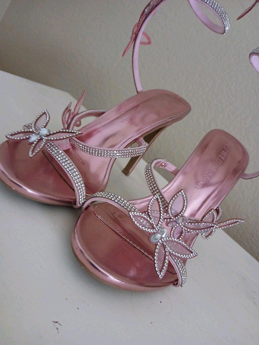 Pink High Heels Size 7