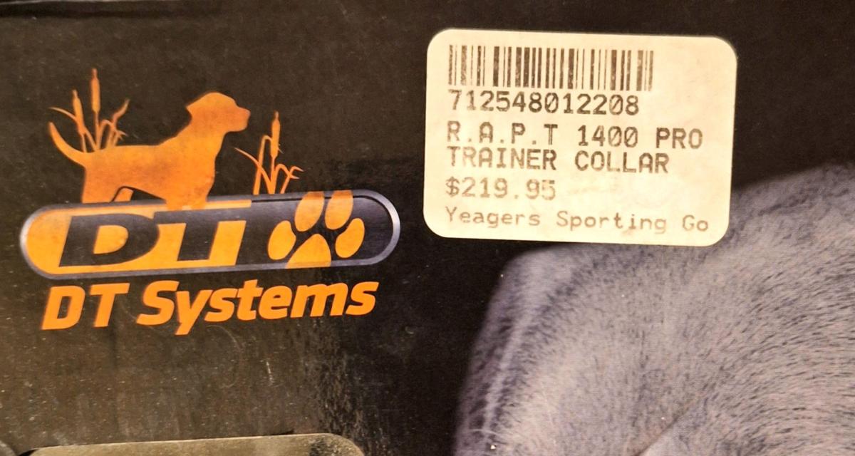 DOG TRAINING COLLAR