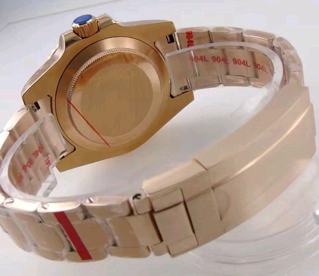 Clean Factory Quality Rose Gold GMT Mod Mens Watch