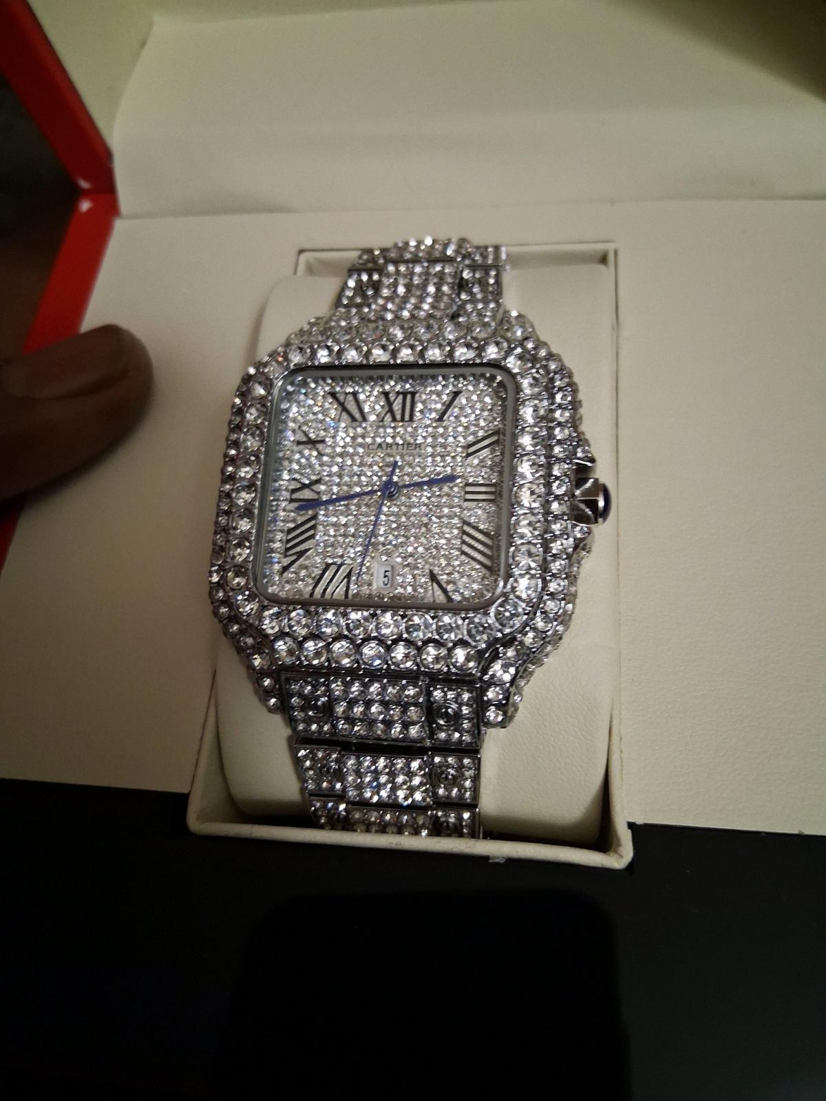 Cartier diamond watch