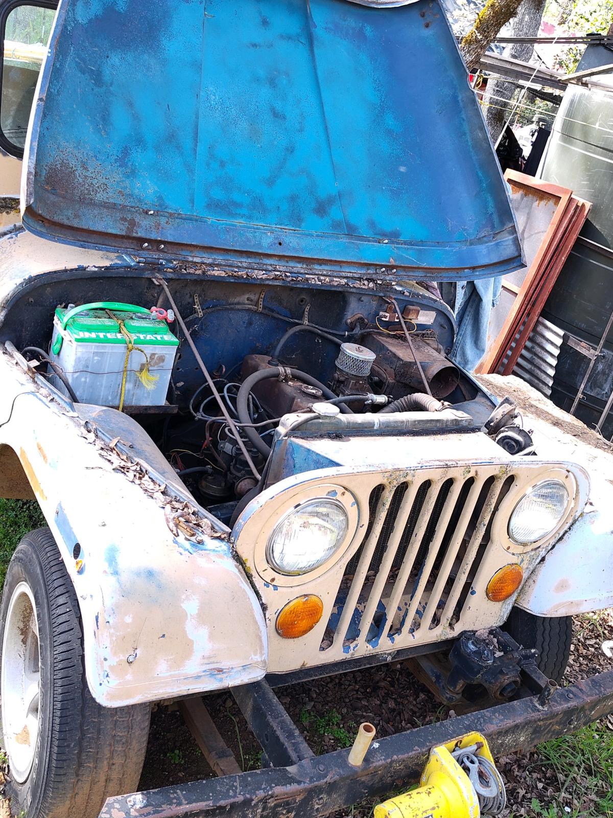 old school jeep
