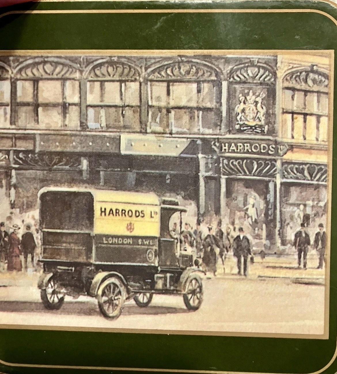 Pimpernel Harrods Knightsbridge London Scenes Cork Coasters