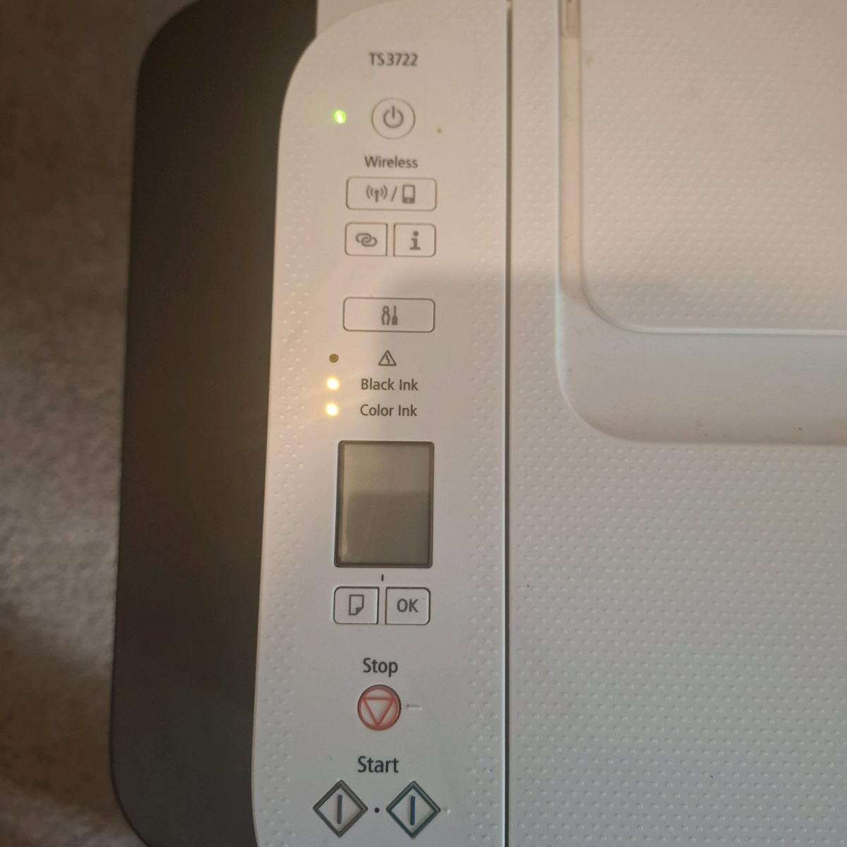 Canon Pixma TS3700 All in one Wireless Inkject Printer