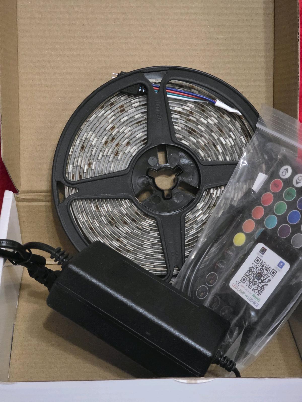 LED strip with remote by boom