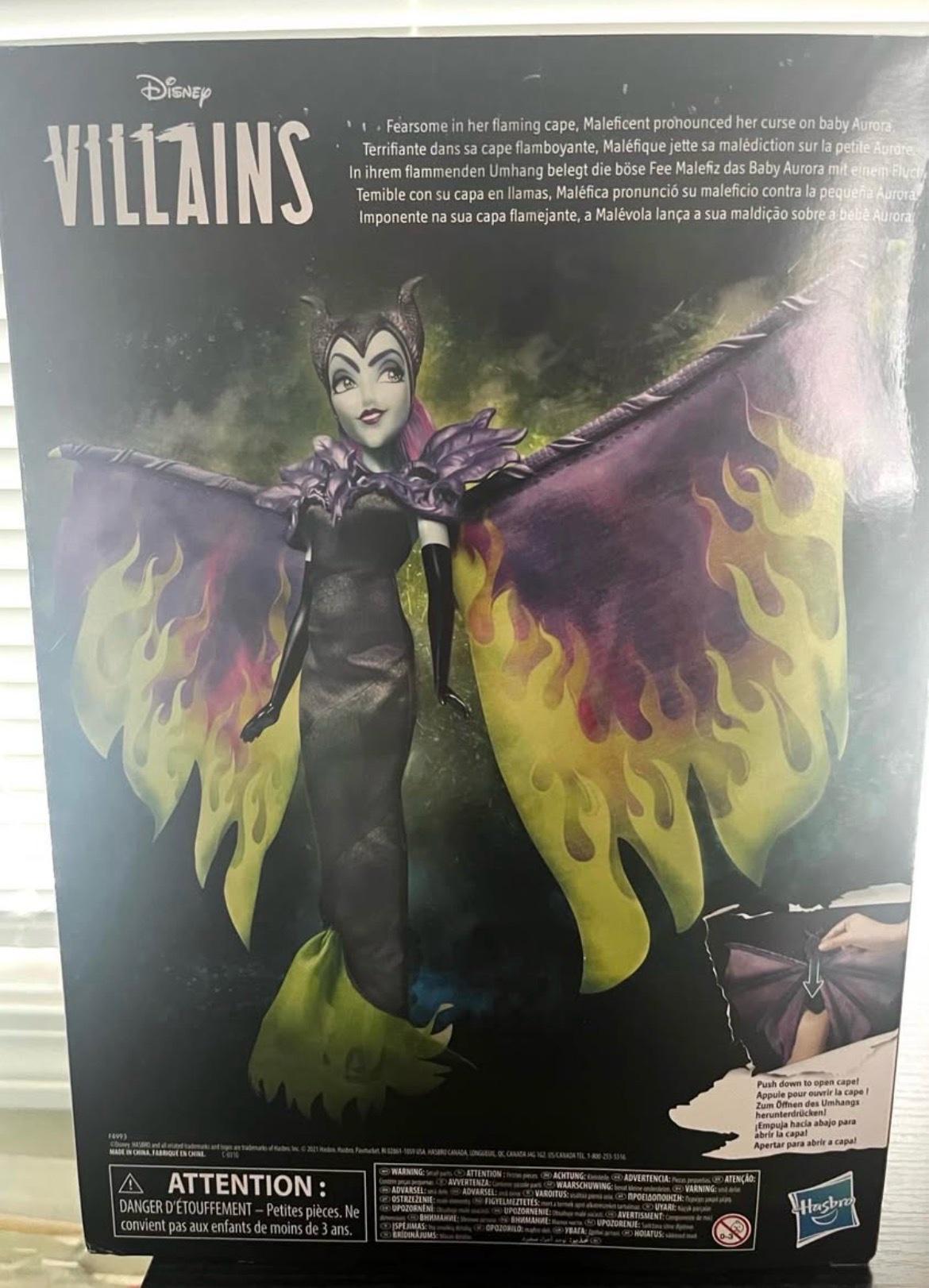 DISNEY VILLAINS MALEFICENT DOLL