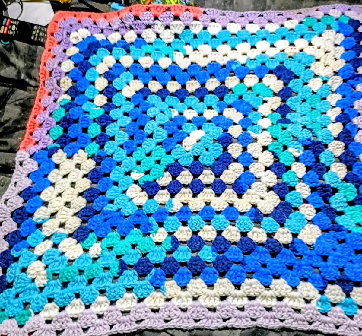 Crochet Crib or Stroller Blanket