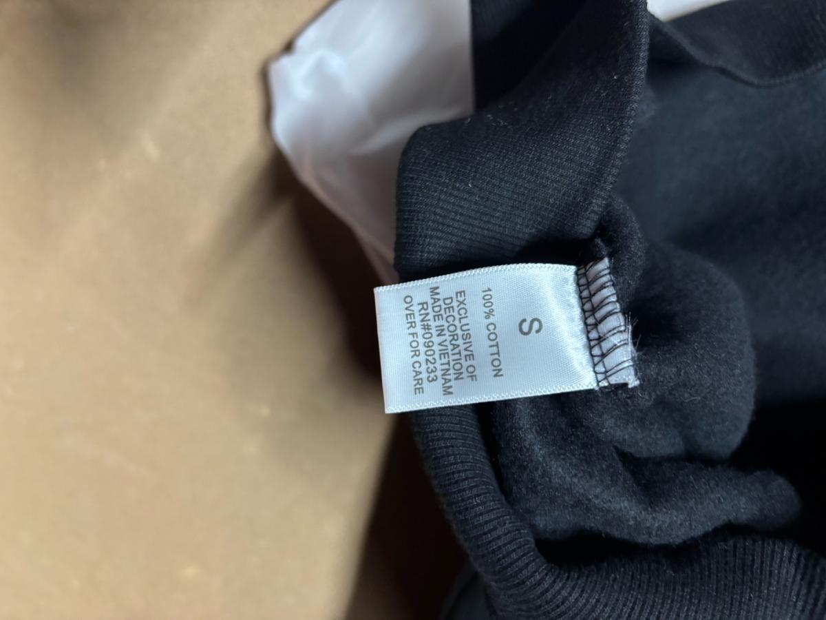 Black Essentials Hoodie