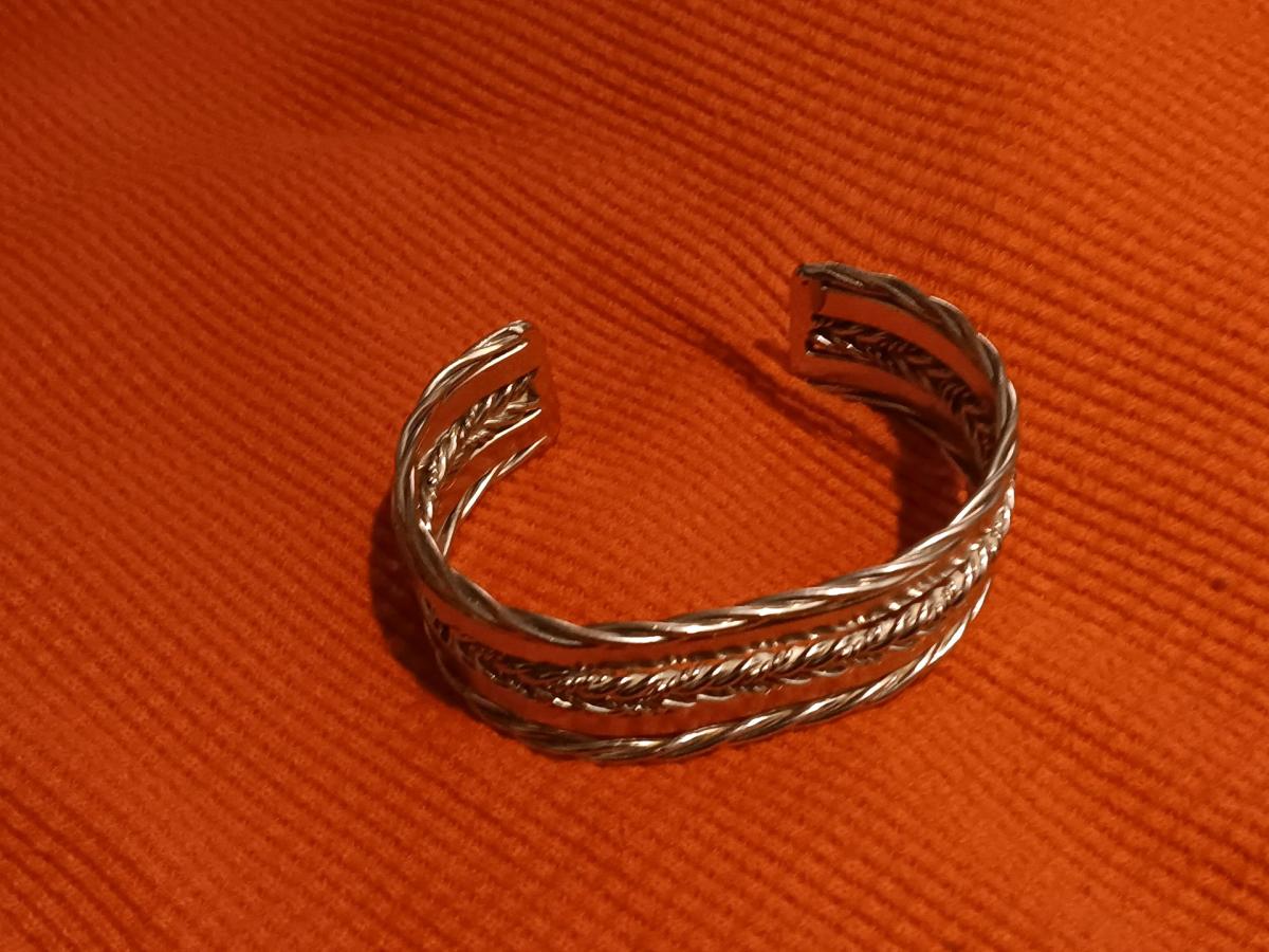 Vintage womans cuff bracelet