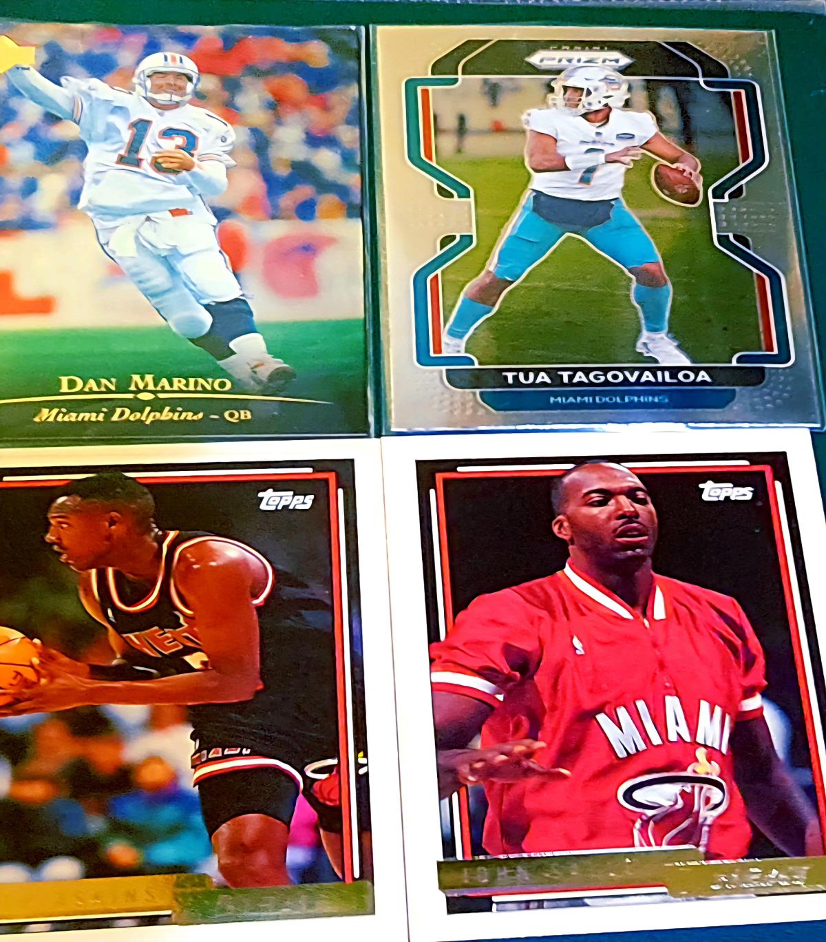 Miami Sports Teams Trading Cards