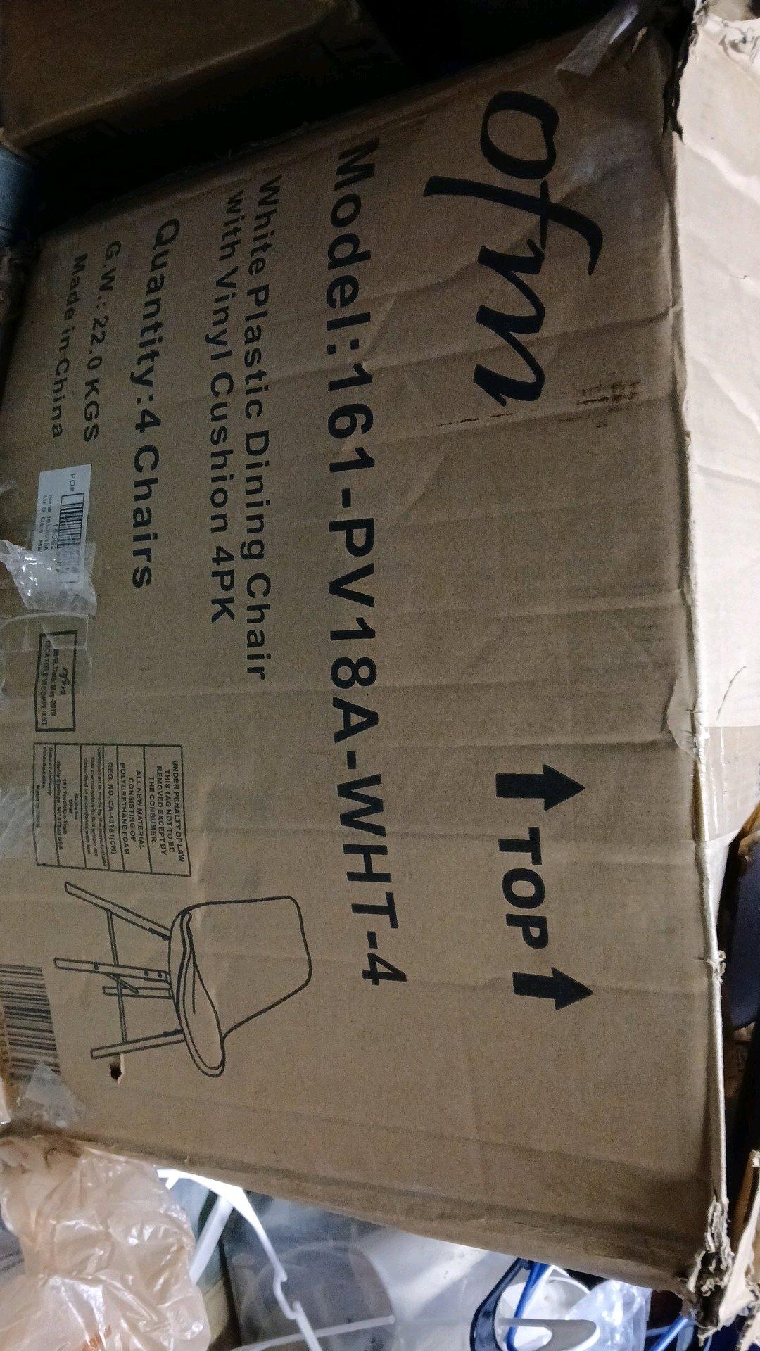 OFM Set Of 4 161 Collection Traditional Dining Side Room Woo