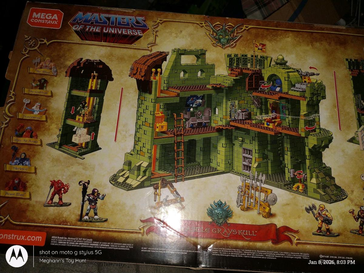 Mega Construx Masters of The Universe Castle Grayskull Set