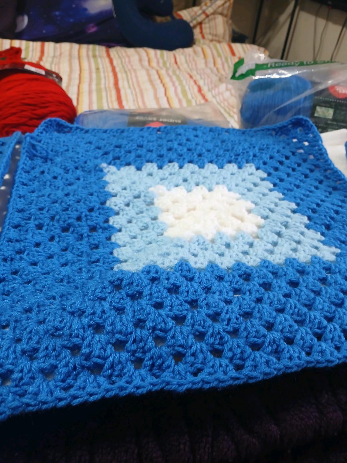 new Afghan throw
