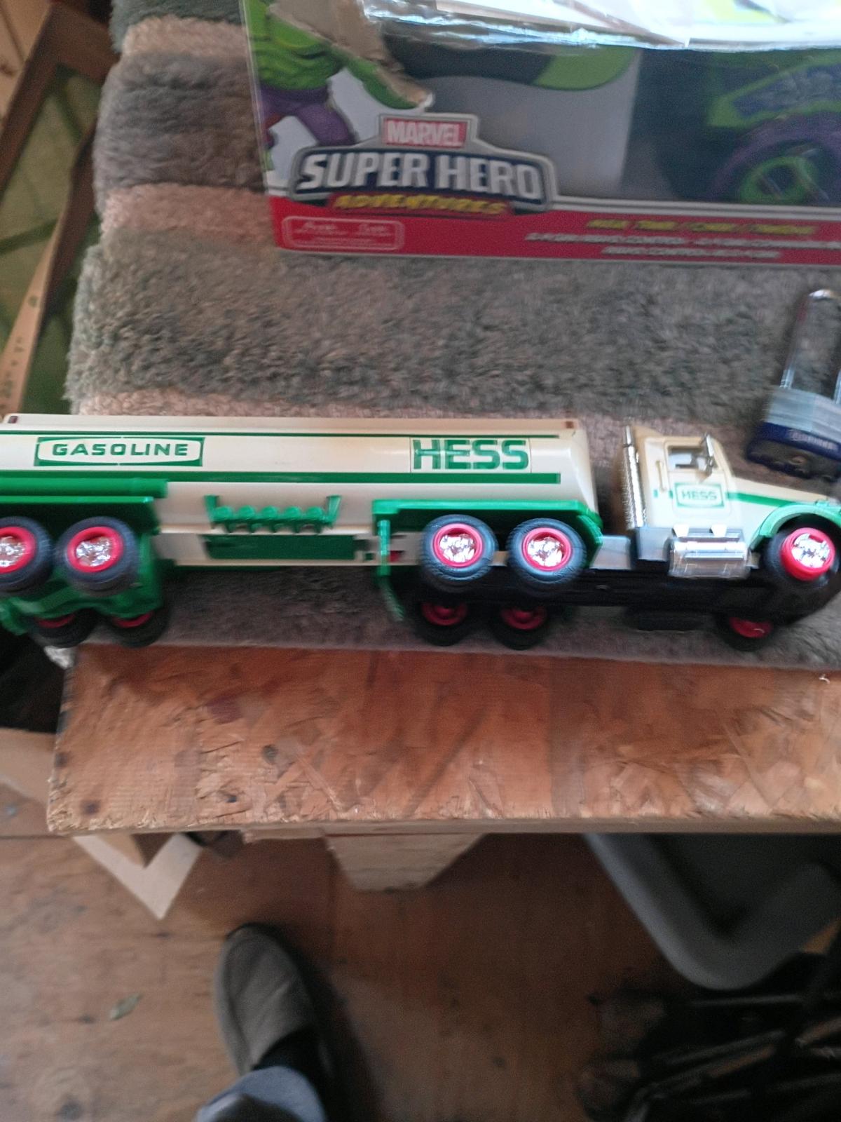 2 hess trucks buying as is