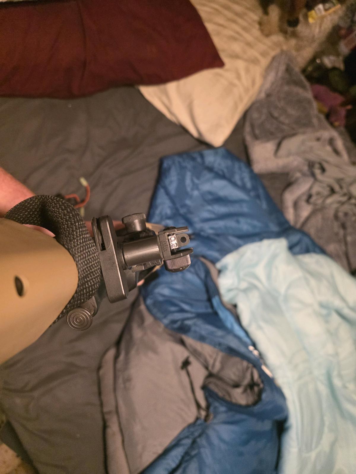 aursoft rifle with gear