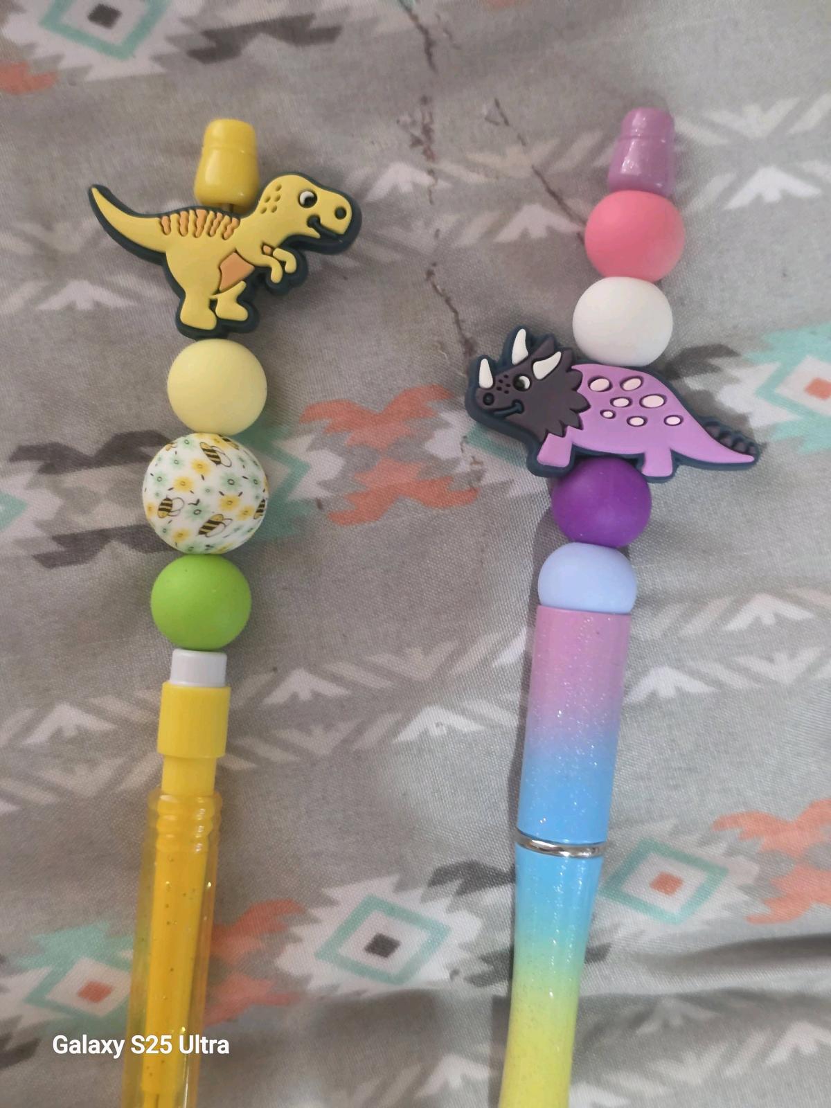 beaded pens keychains pencils