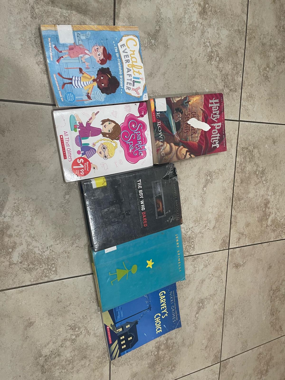 I am selling all these book in total for 2 dollars