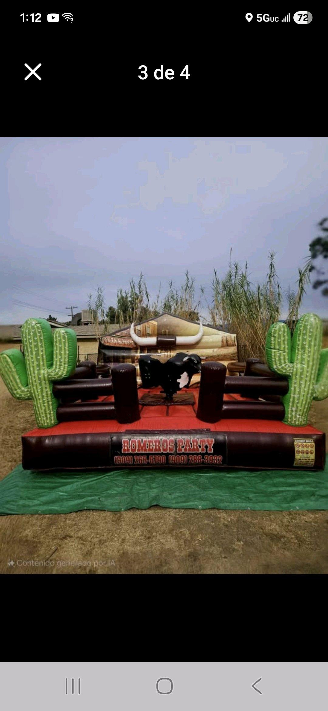 toros mecnicos de Renta  mechanical bull