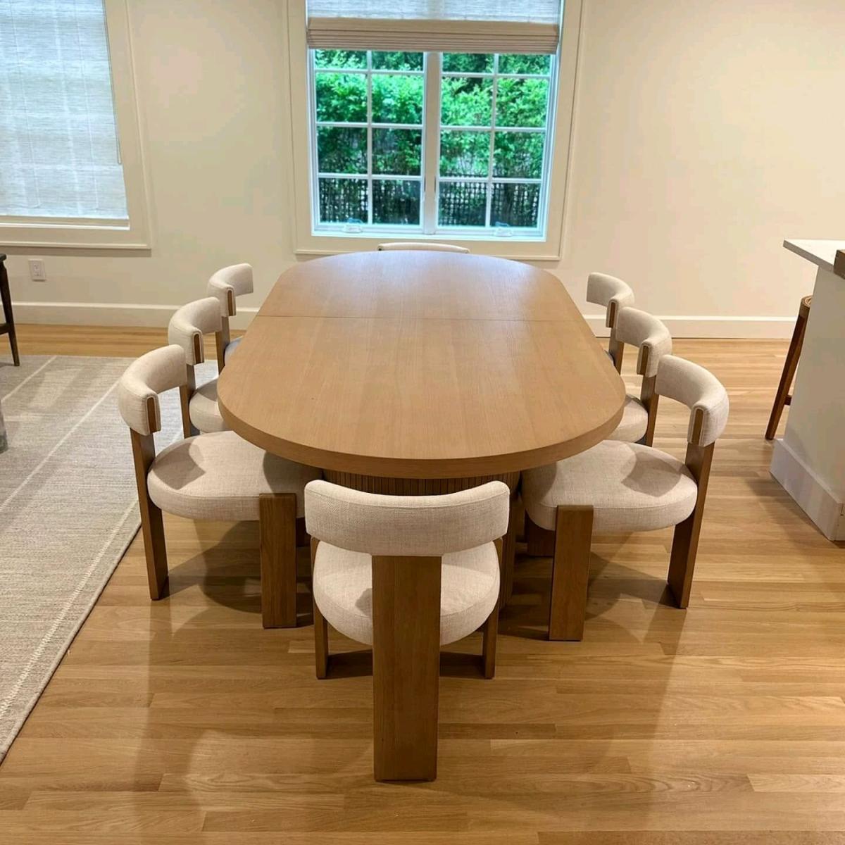 Dining chairs and table