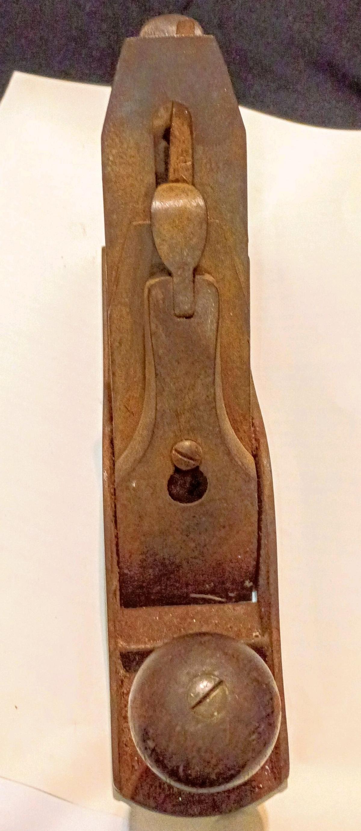 vintage wood hand planter