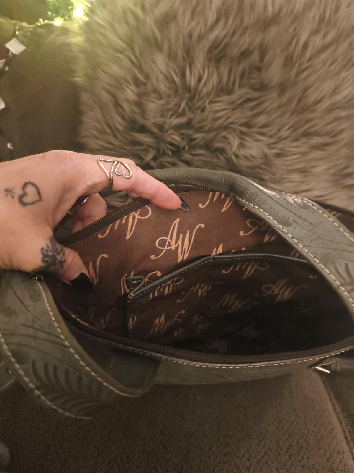 Western purse light green