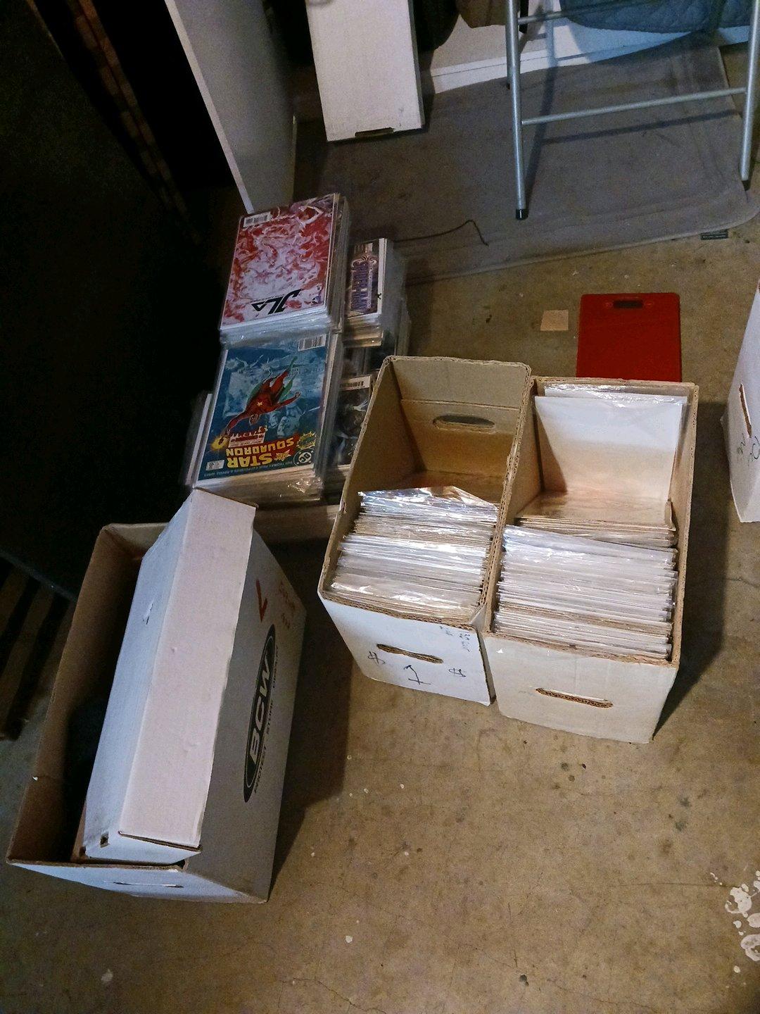 a mystery box of 25 comic
