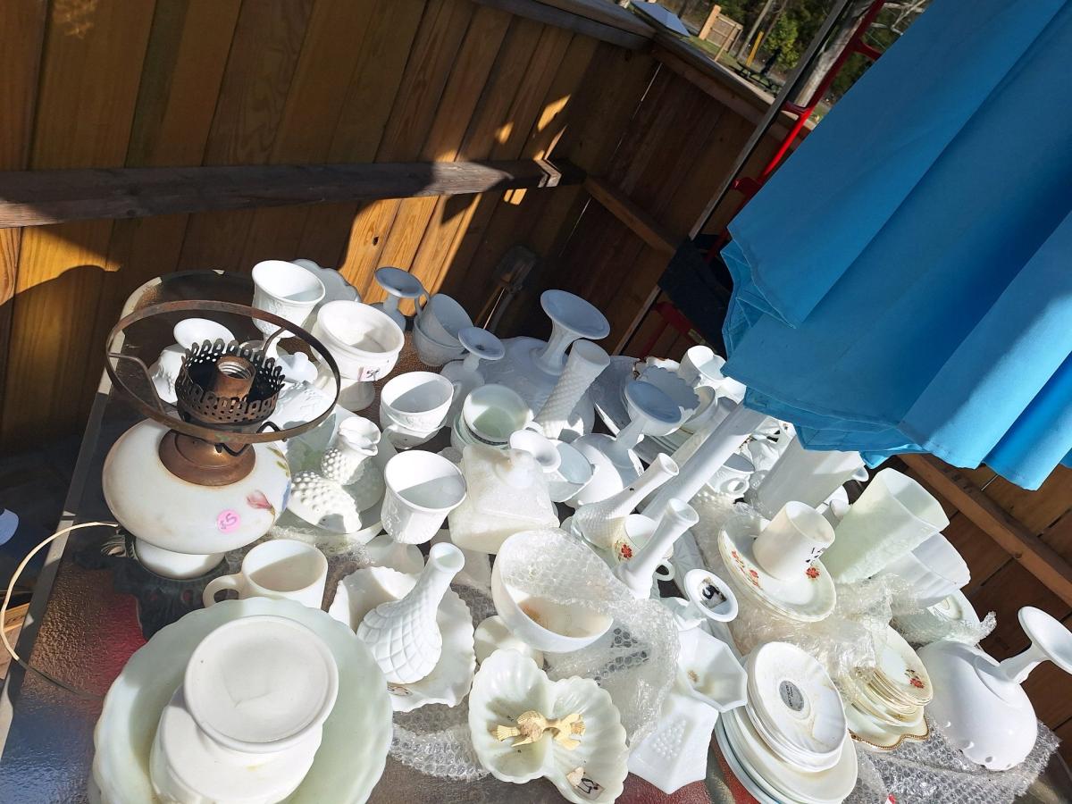 milk glass sale all or a few