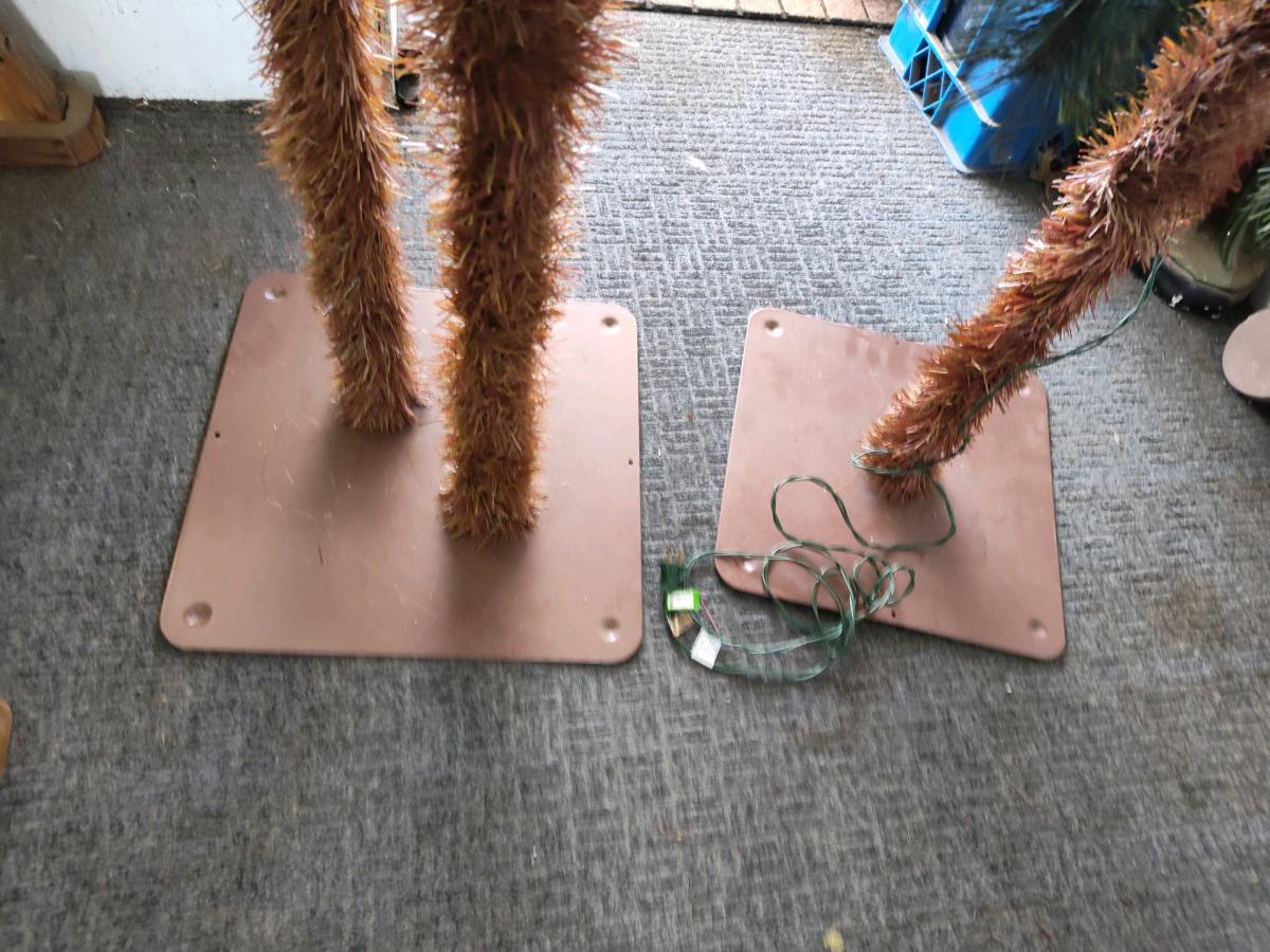 palm tree light patios 2 set of