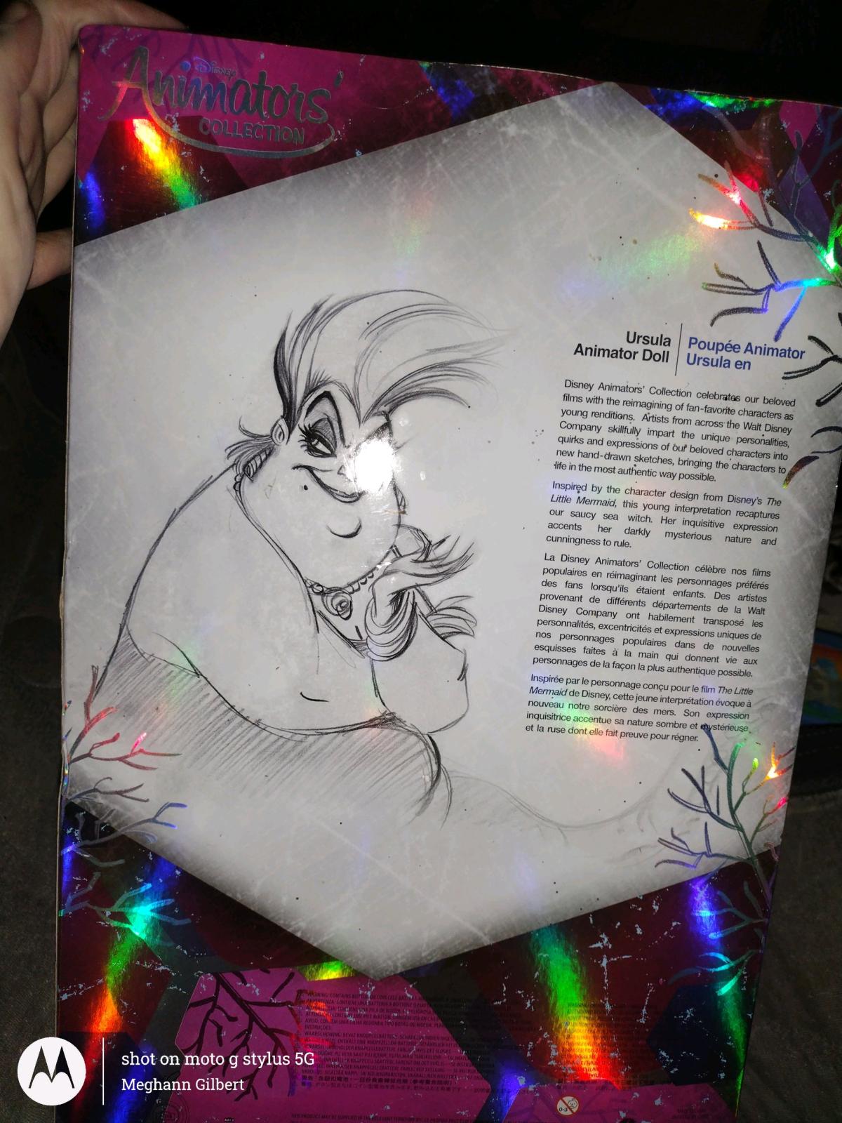 Disney Animators D23 Ursula Light Up Doll