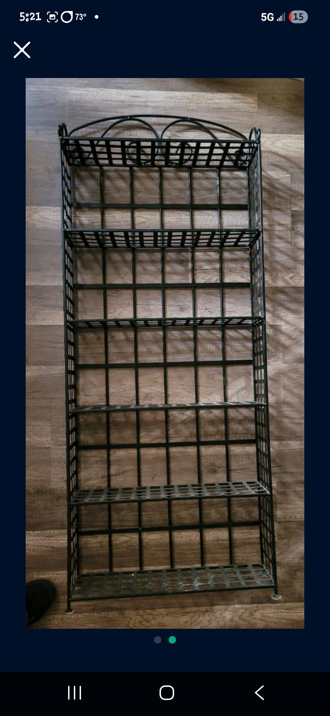 iron shelf
