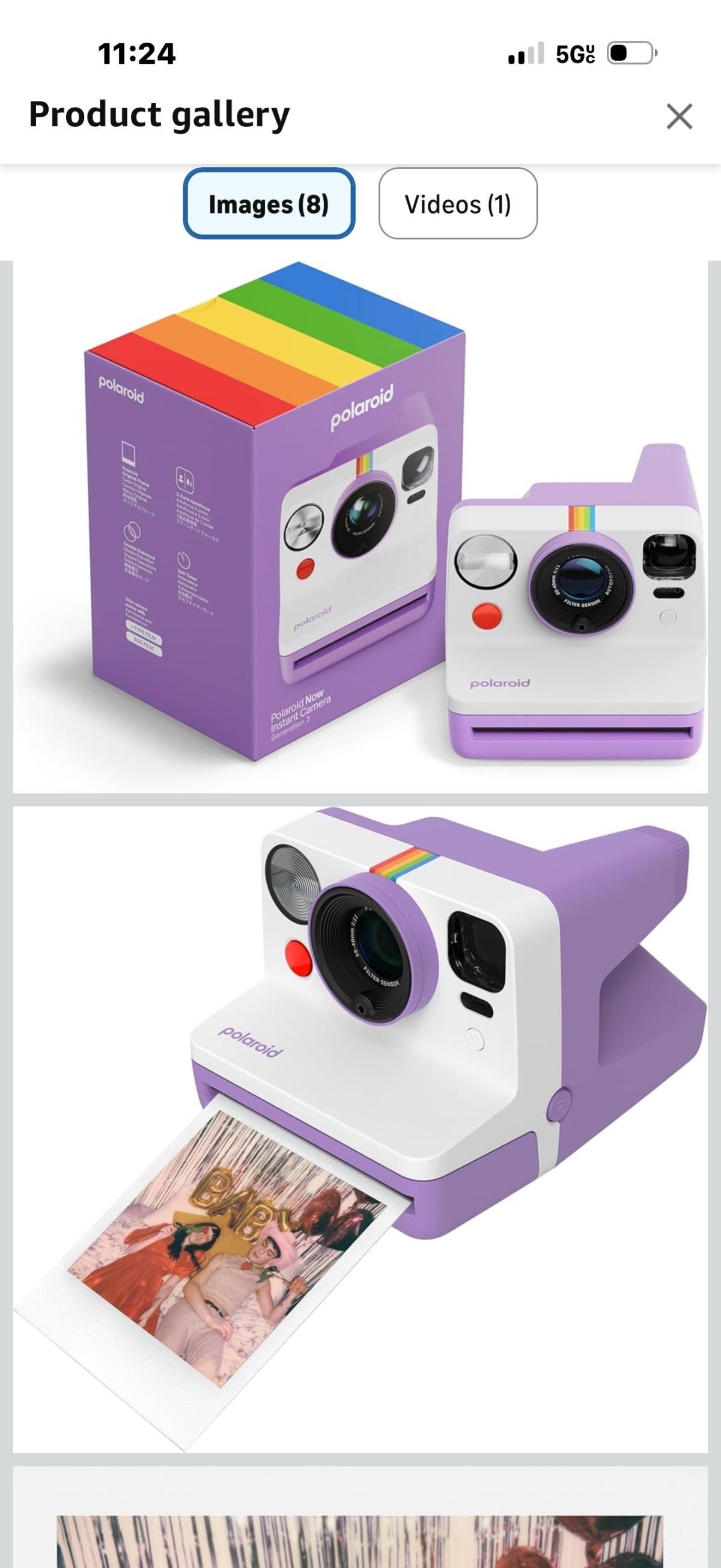 poloroaid camera