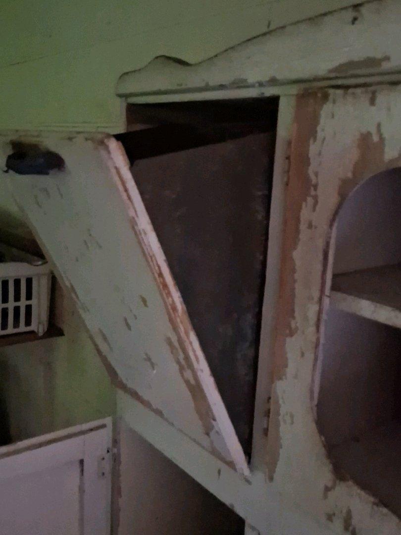 antique kitchen hutch