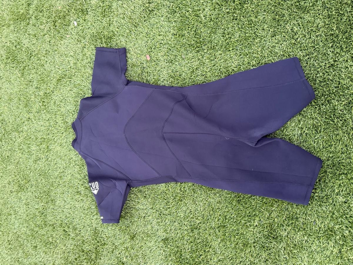 EVO 3mm Wetsuit Top Black Neoprene Surf Dive
