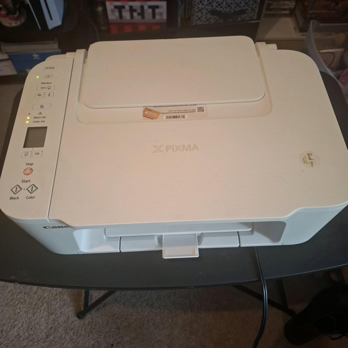 Canon Pixma TS3700 All in one Wireless Inkject Printer