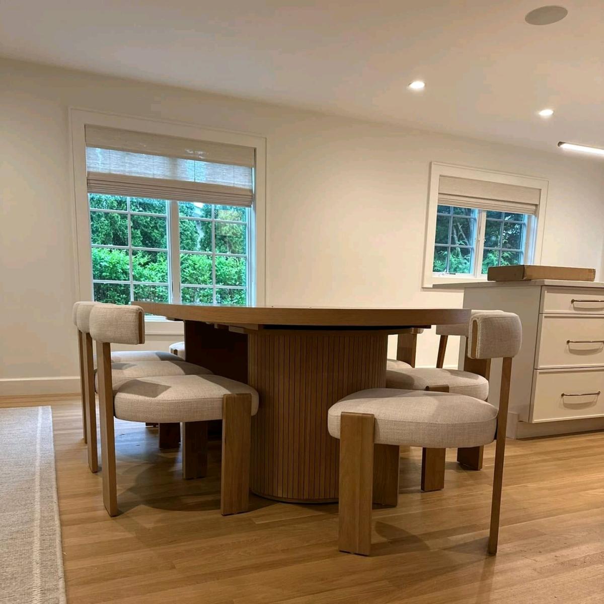 Dining chairs and table