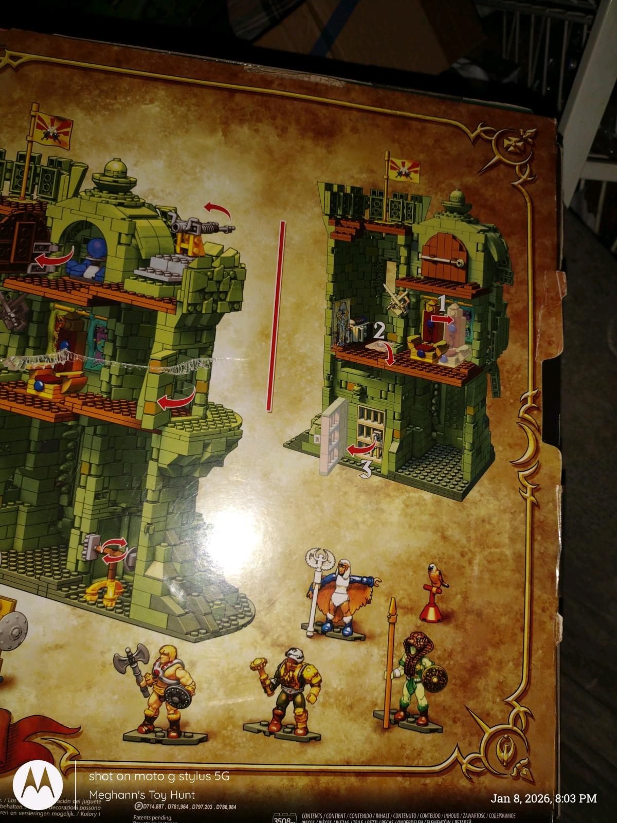 Mega Construx Masters of The Universe Castle Grayskull Set