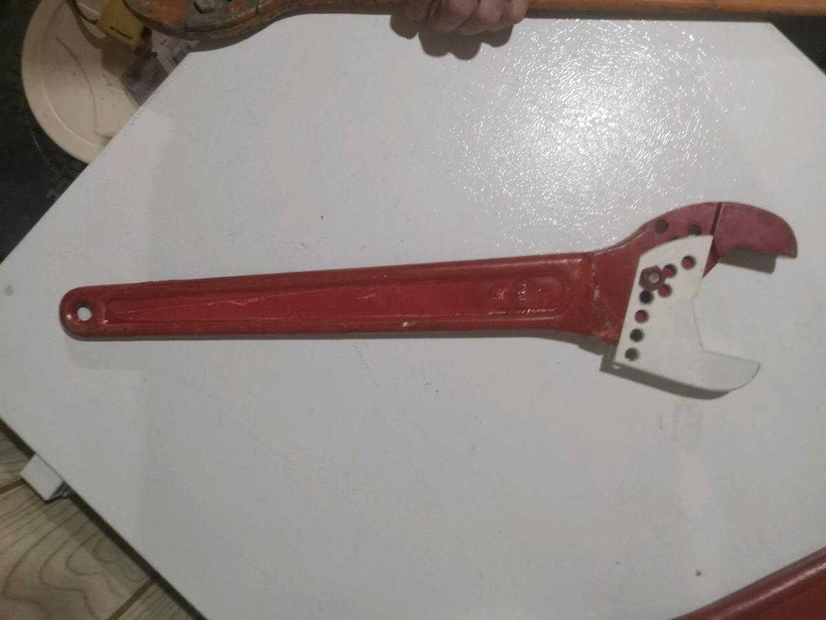 3 industrial size wrenchs