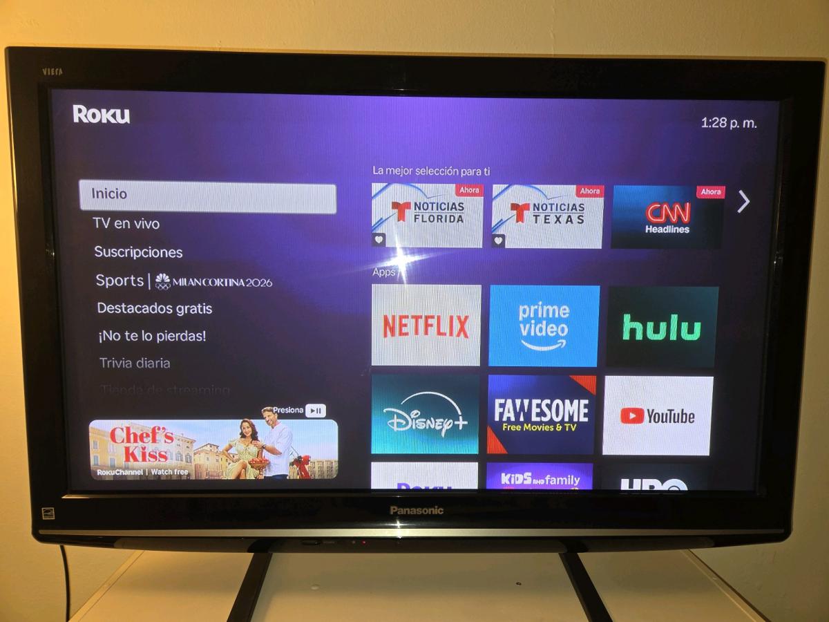 Panasonic Used 47 TV not a smart TV