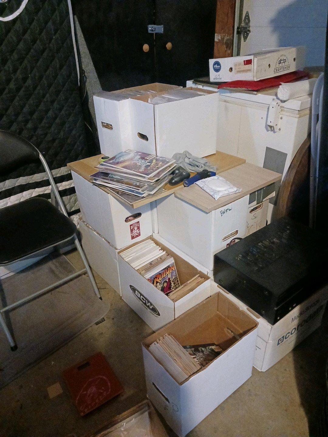 a mystery box of 25 comic