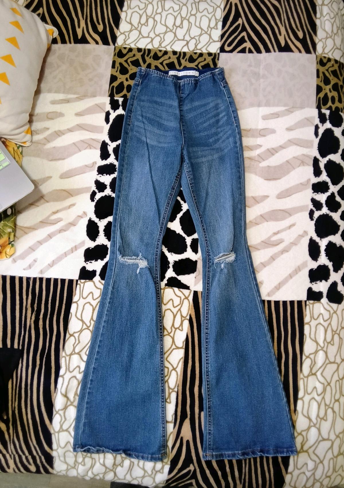 Blue High Rise Jeans