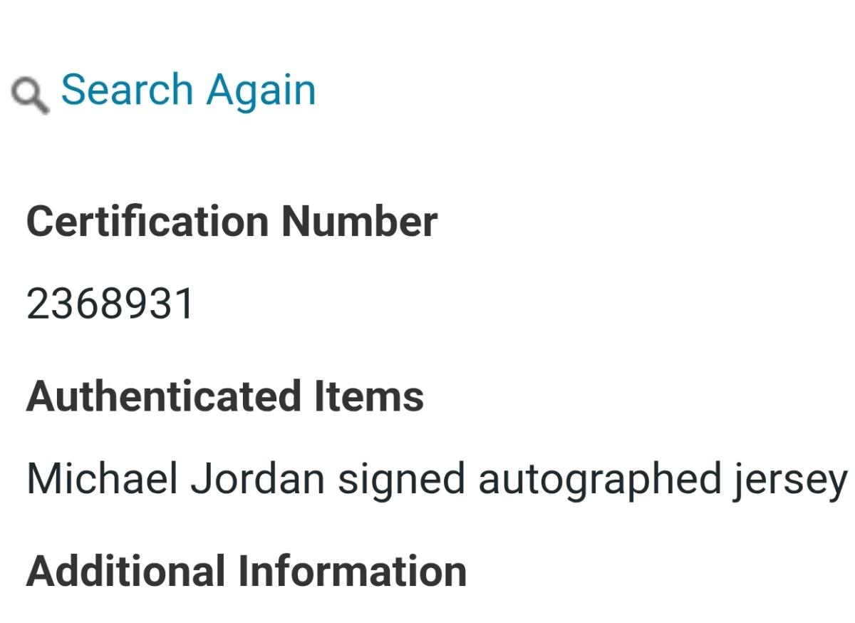 Michael Jordan #23 Chicago Bulls SIGNED HOME RED 1997'-1998' NBA FINAL'S MICHELLE & NESS HARDWOOD CLASSICS AUTHENTICJERSEY