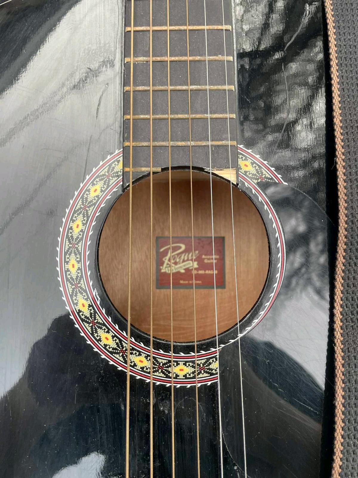 Rouge Fine Instruments acoustic guitar