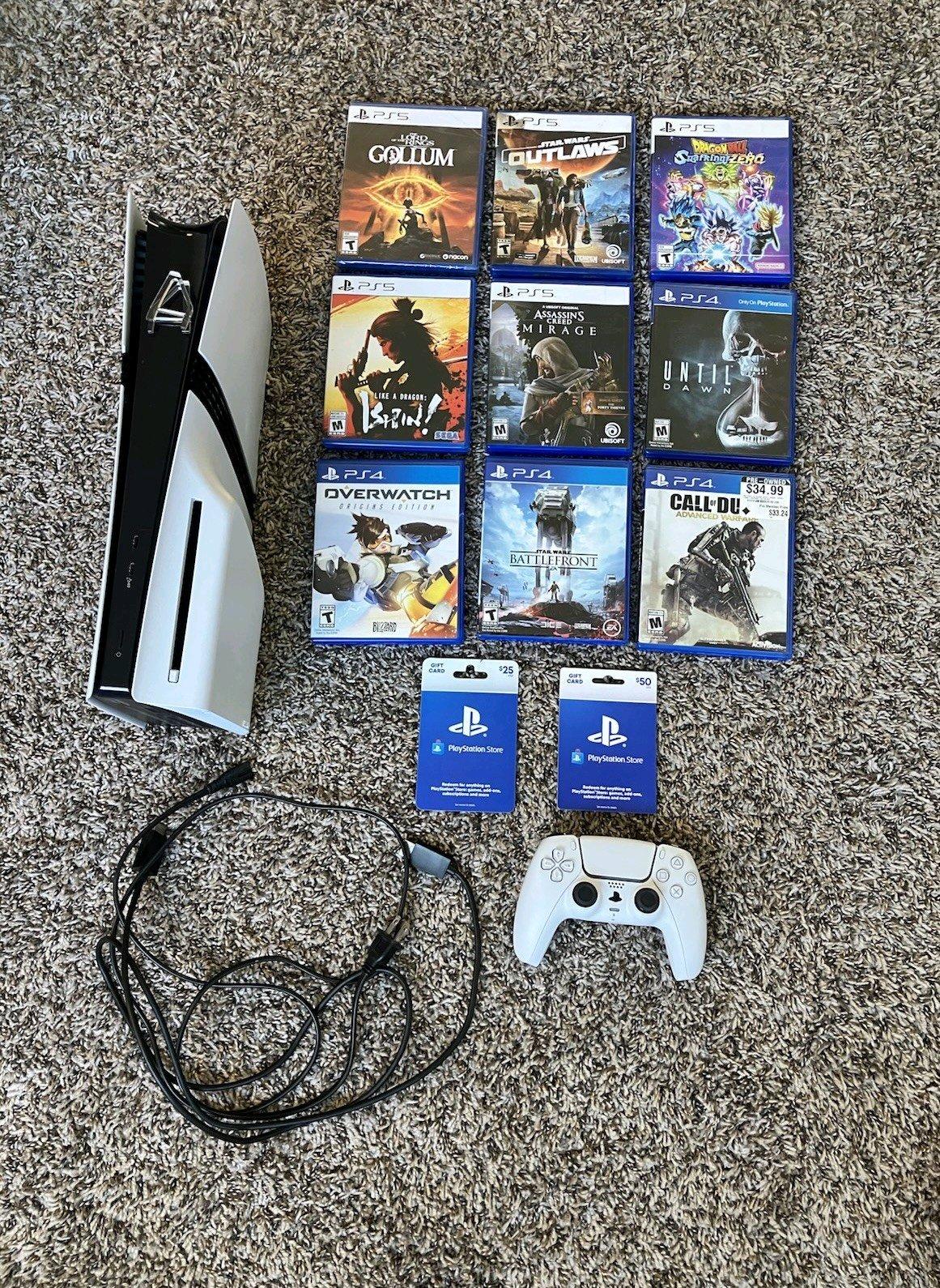 PS5 Bundle still available  425 FIRM  TODAY ONLY