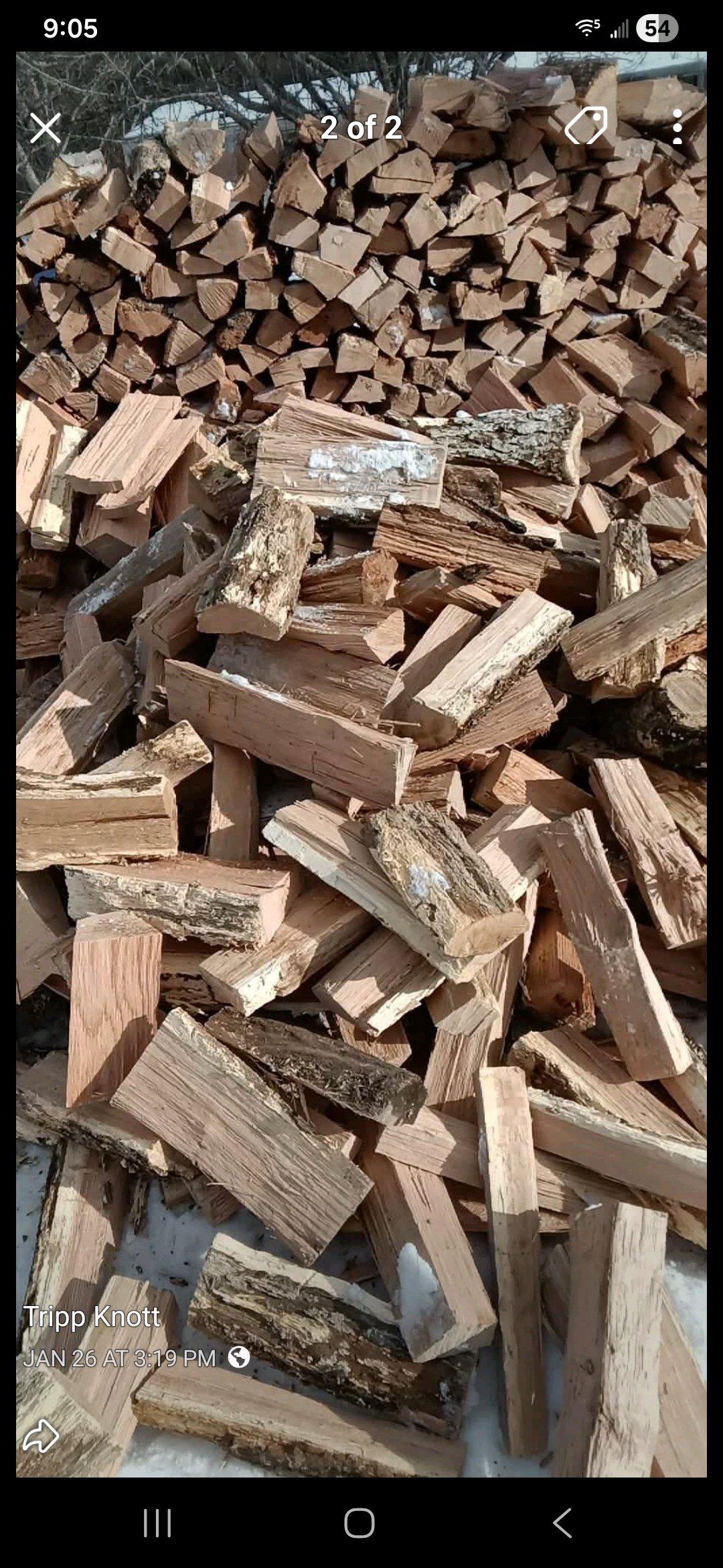 season fire wood delivery