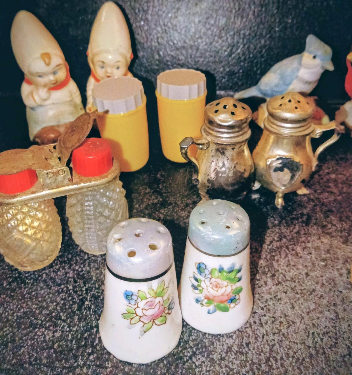 Vintage Salt and Pepper Shakers 10 Sets Shaker