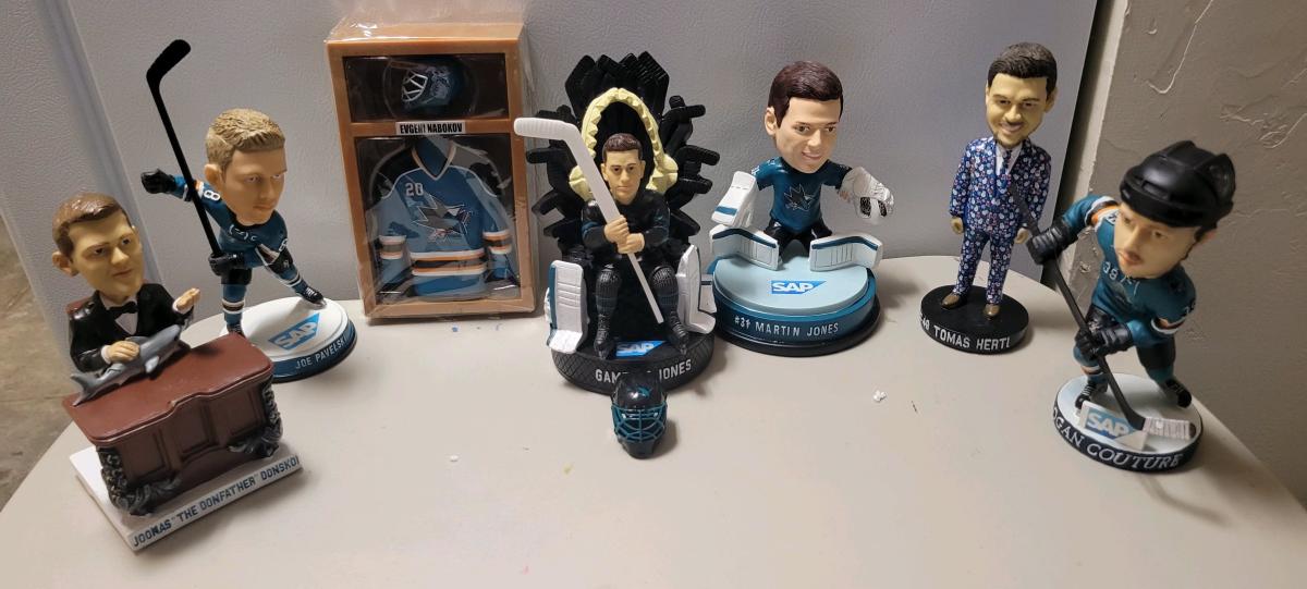 sharks bobble heads