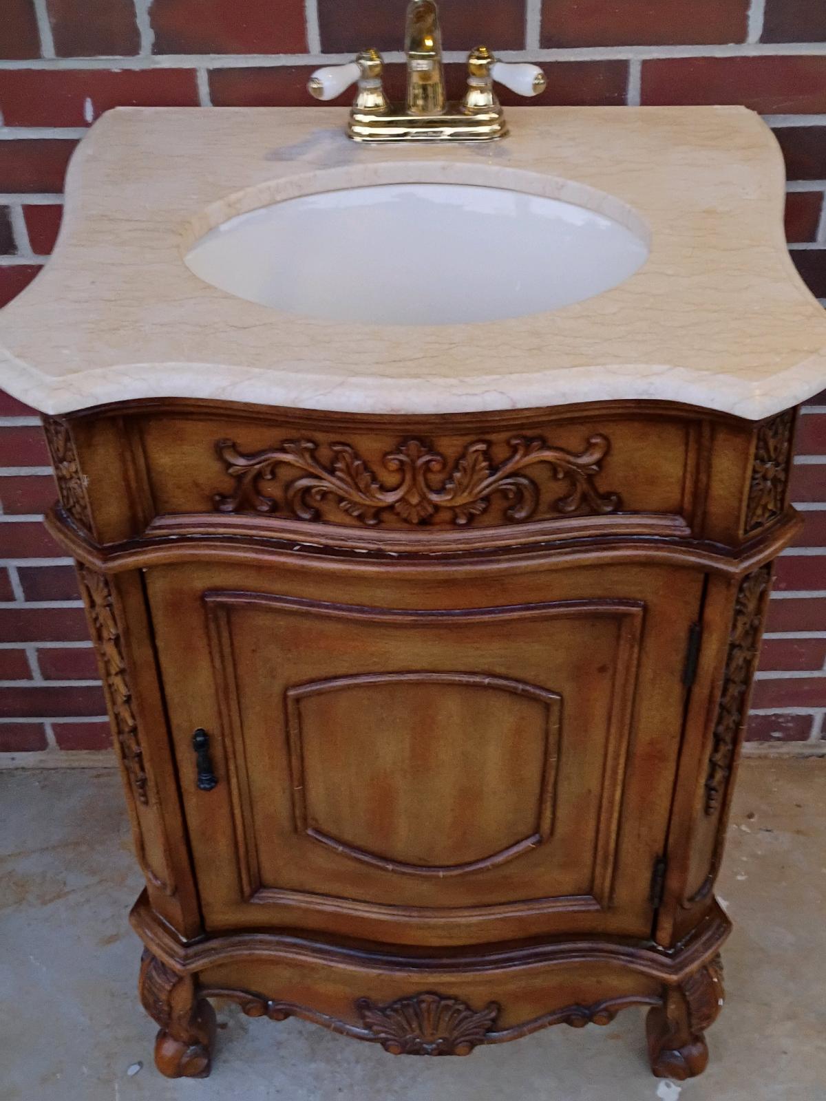 antique bathroom vanity beautiful piece paid 1000 asking 200