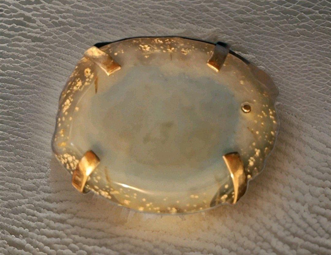 Agate Light blue stone Promotes Calmness  Adjustable